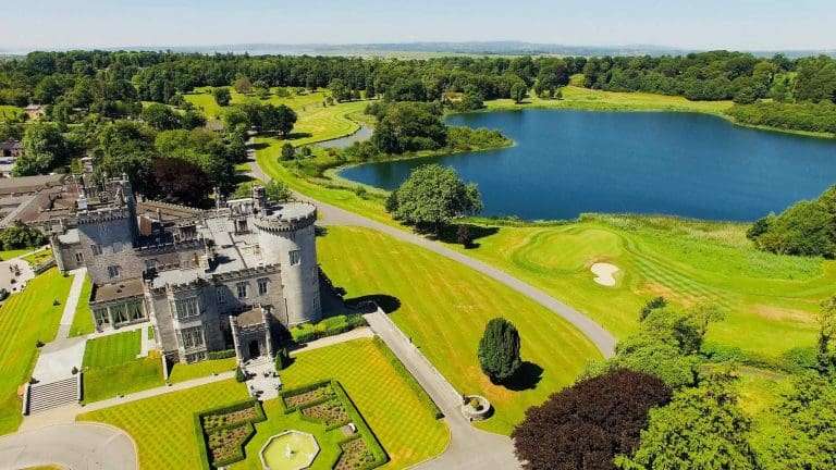 Dromoland Castle, one of the possible golf courses you can visit using Premier Chauffeur Drive's Golf Transportation, Dublin chauffeur services