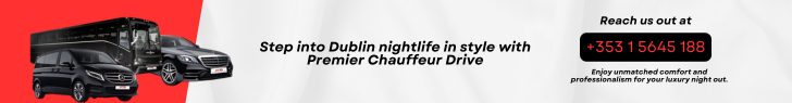 Step into Dublin nightlife in style with Premier Chauffeur Drive